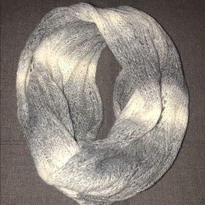 Grey/White Ombre Infinity Scarf